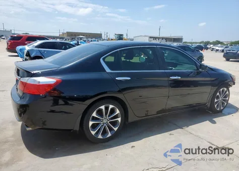 2015 Honda Accord Sport from USA, damaged, VIN 1HGCR2F5XFA120491